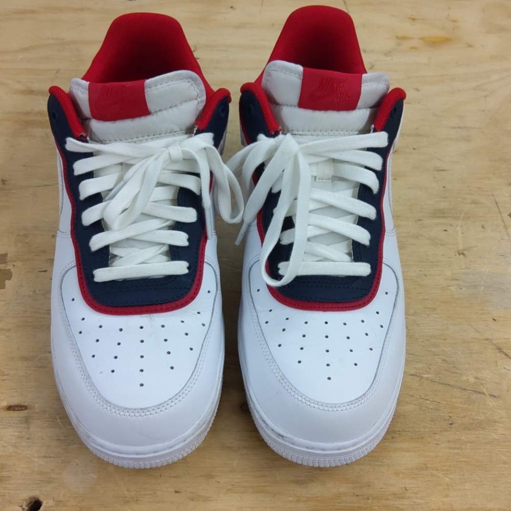 Nike air force 1 low 07 lv 8 white obsidian red